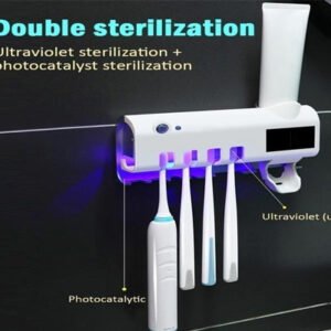 Toothbrush Holder for Neat and Hygienic Bathroom Storage