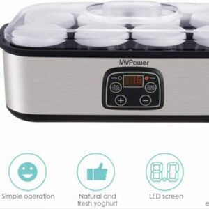 Yogurt Maker for Easy Homemade Curd & Yogurt